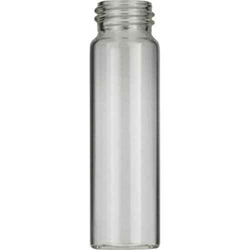 Screw neck vial, N 24, 27.5x95.0 mm, 40.0 mL, flat bottom, clear Screw neck vial, N 24, 27.5x95.0 mm, 40.0 mL, flat bottom, clear